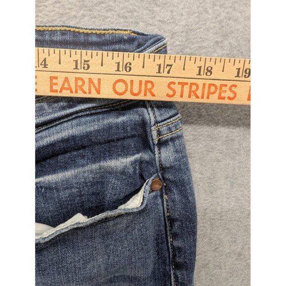 Judy Blue Jeans Womens 16W Boyfriend Fit Distressed Stretch Denim JB8286MD-PL - Picture 6 of 16